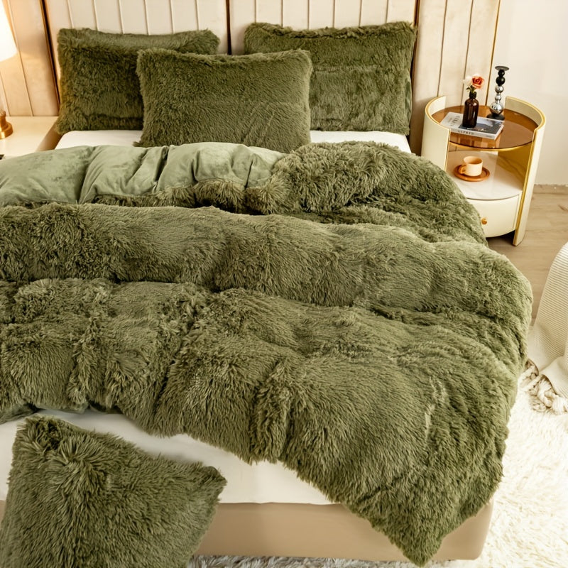 Kit Inverno Confort Plush 3 Peças - Edredom + 2 Fronhas