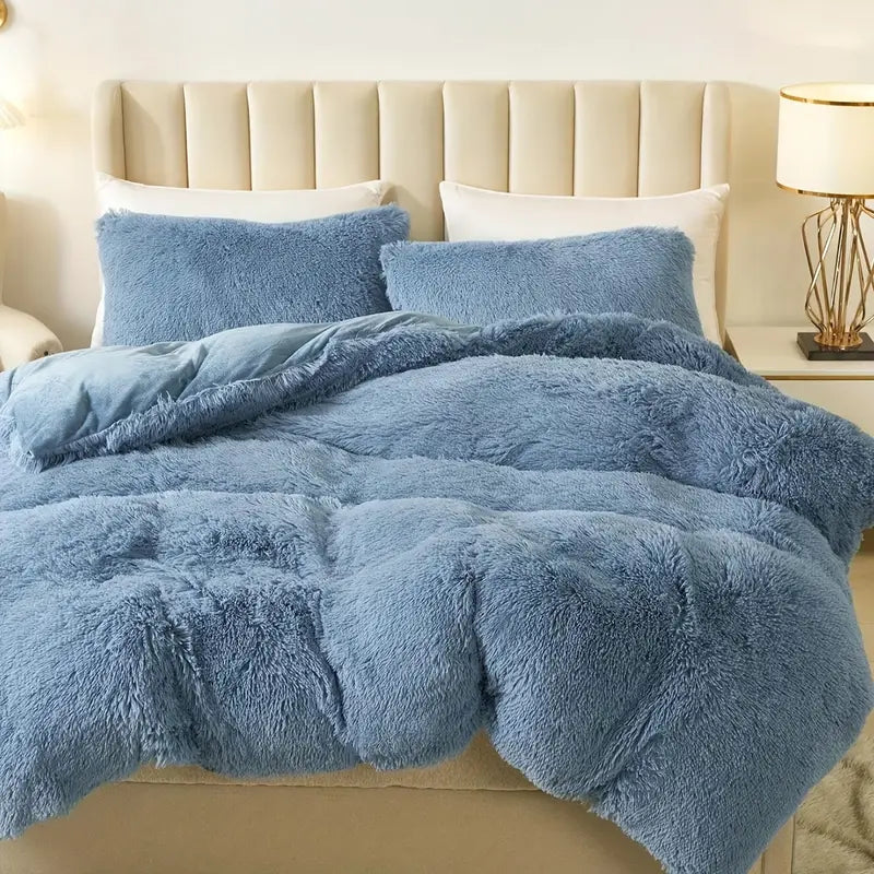 Kit Inverno Confort Plush 3 Peças - Edredom + 2 Fronhas
