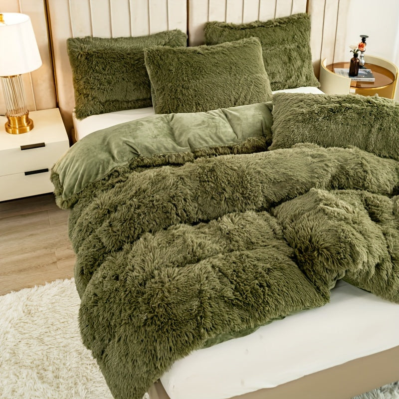 Kit Inverno Confort Plush 3 Peças - Edredom + 2 Fronhas